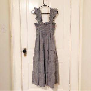Hill House Home Ellie Nap Dress, Medium, in Tai Check